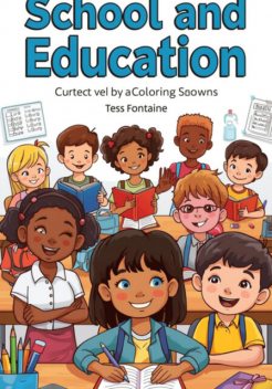 School Fun: A Learning Coloring Book, Tess Fontaine