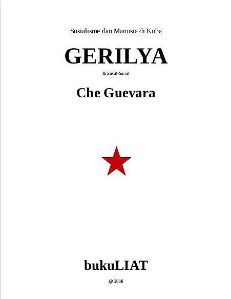 Sosialisme dan Manusia di Kuba, Che Guevara