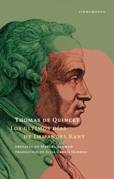 Los últimos días de Immanuel Kant, Thomas De Quincey
