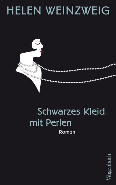 Schwarzes Kleid mit Perlen, Helen Weinzweg