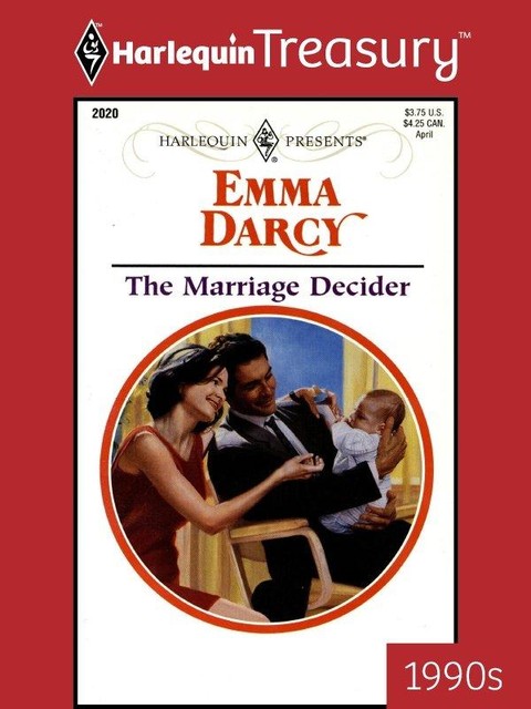 The Marriage Decider, Emma Darcy