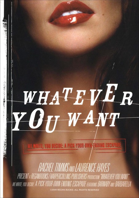 Whatever You Want, Laurence Hayes, Rachel Timms