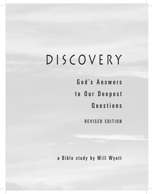 Discovery, Will Wyatt