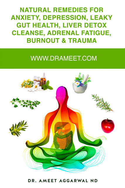 Natural remedies for Anxiety, Depression, Leaky Gut Health, Liver Detox Cleanse, Adrenal Fatigue, Burnout & Trauma, Ameet ND