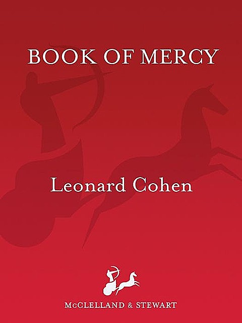 Book of Mercy, Leonard Cohen