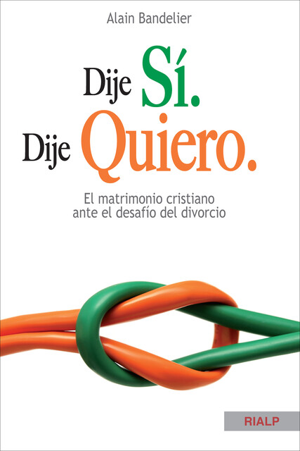 Dije sí. Dije quiero, Alain Bandelier