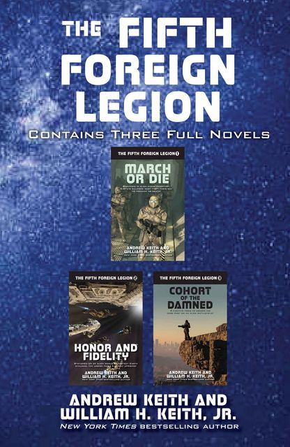 The Fifth Foreign Legion Omnibus, William H.Keith, Andrew Keith