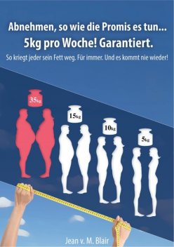 Abnehmen, so wie die Promis es tun… 5kg pro Woche! Garantiert, Jean Blair