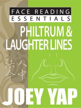 Face Reading Essentials Philtrum & Laughter Lines, Yap Joey