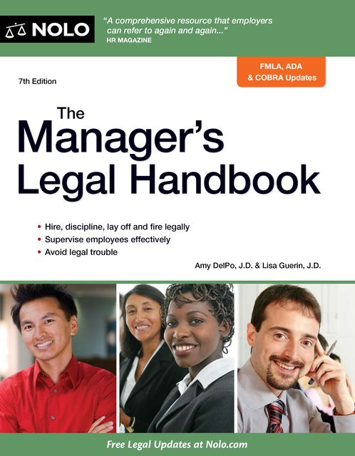 Manager's Legal Handbook, The, Lisa Guerin, Amy Delpo