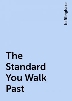 The Standard You Walk Past, bafflinghaze
