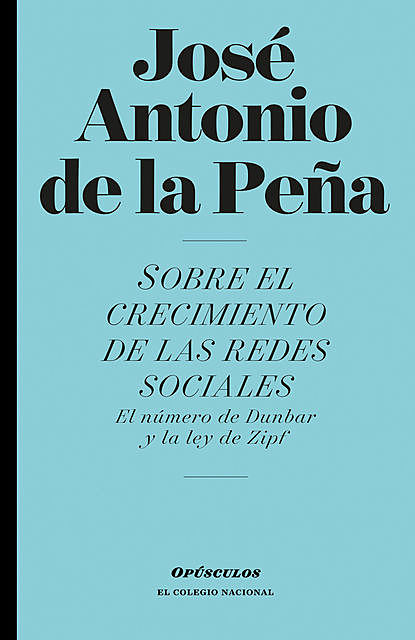 Sobre el crecimiento de las redes sociales, José Antonio de la Peña