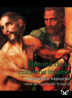 Historia de la columna infame, Alessandro Manzoni