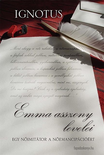 Emma asszony levelei, Ignotus