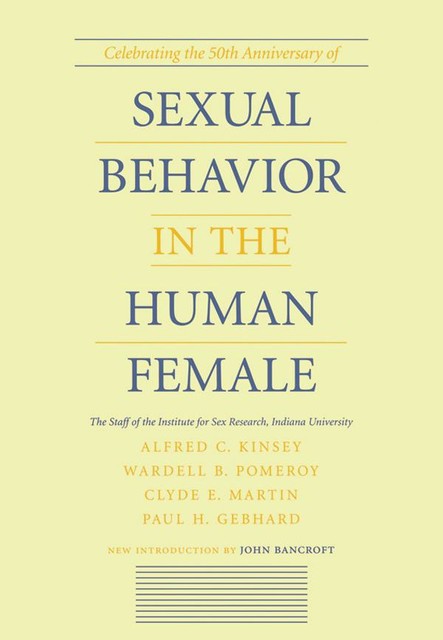 Sexual Behavior in the Human Female, Alfred C.Kinsey