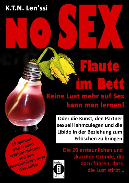 NO SEX – Flaute im Bett: Keine Lust mehr auf Sex kann man lernen, K.T. N. Len'ssi