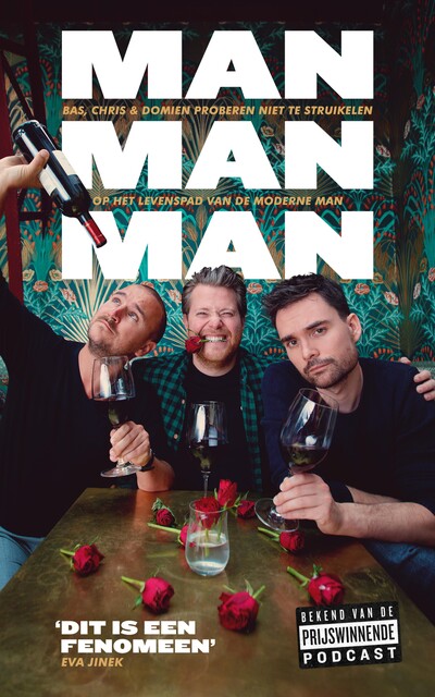 Man man man, het boek, Bas Louissen, Chris Bergström, Domien Verschuuren