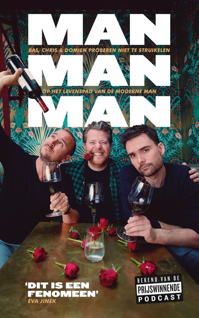 Man man man, het boek, Bas Louissen, Chris Bergström, Domien Verschuuren