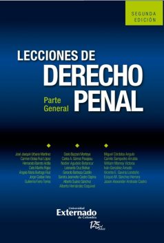 Lecciones de derecho penal. Parte general, Varios Autores