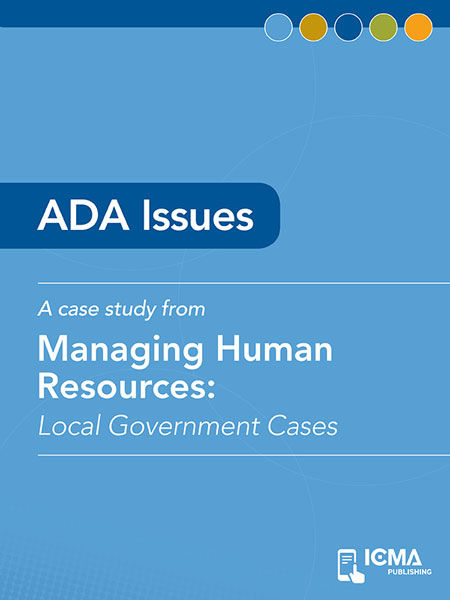 ADA Issues, James M.Banovetz, Don A.Cozzetto, Helen E.Cozzetto