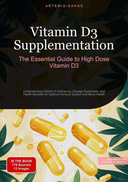 Vitamin D3 Supplementation: The Essential Guide to High Dose Vitamin D3, Artemis Saage