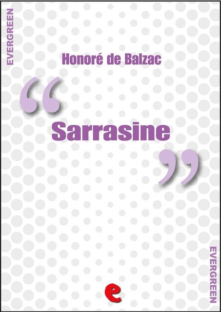 Sarrasine, Honoré de Balzac