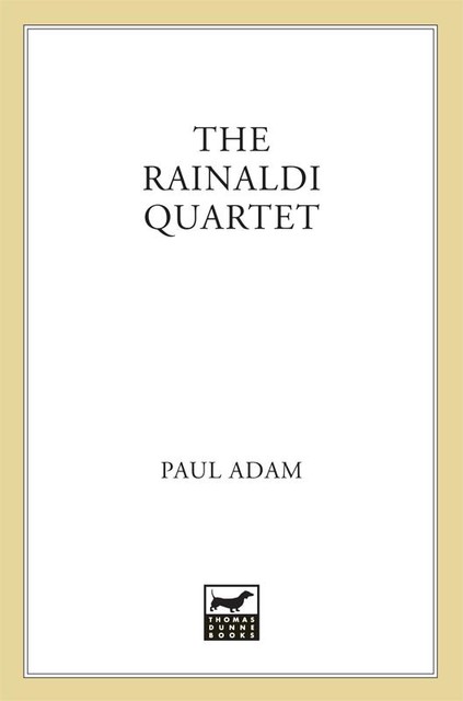 The Rainaldi Quartet, Paul Adam