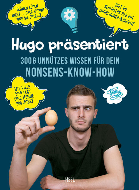 Hugo präsentiert 300 g unnützes Wissen für dein Nonsens-Know-How, Hugo André