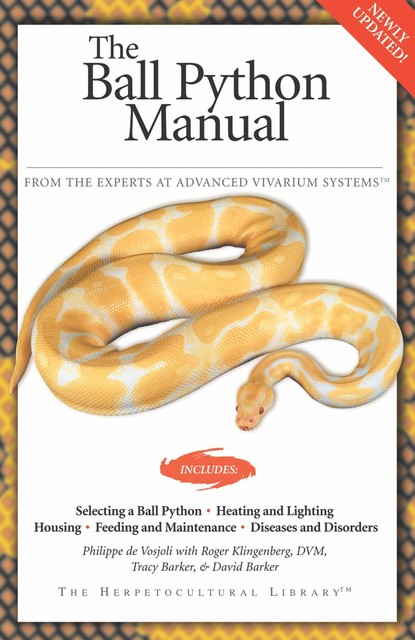 The Ball Python Manual, Philippe De Vosjoli