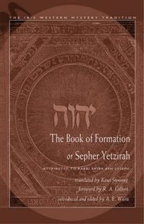 Book of Formation or Sepher Yetzirah, R.A.Gilbert