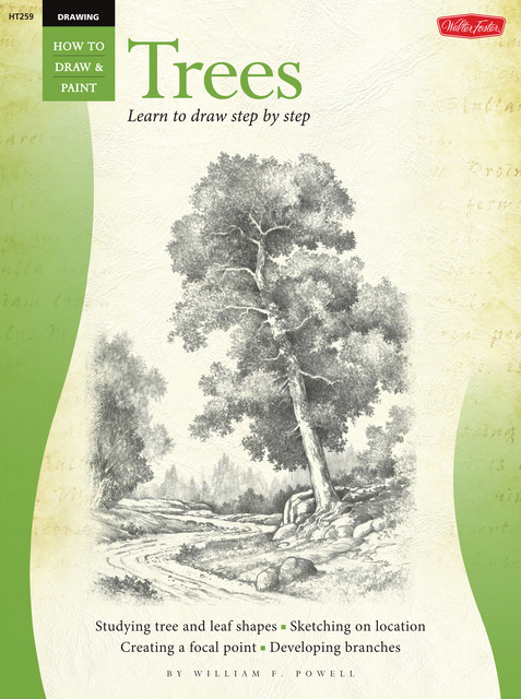 Drawing: Trees with William F. Powell, William Powell