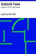 Dubbele Twee: Leesboek voor het vierde leerjaar, Jacob van der Klei