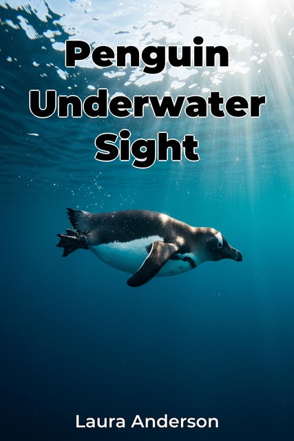 Penguin Underwater Sight, Laura Anderson