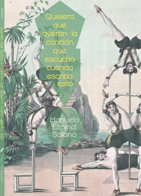 Quisiera que oyeran la canción que escucho cuando escribo esto, Manuela Espinal Solano