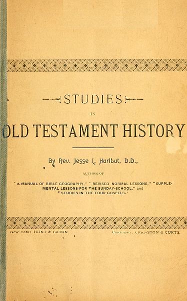 Studies in Old Testament History, Jesse Lyman Hurlbut