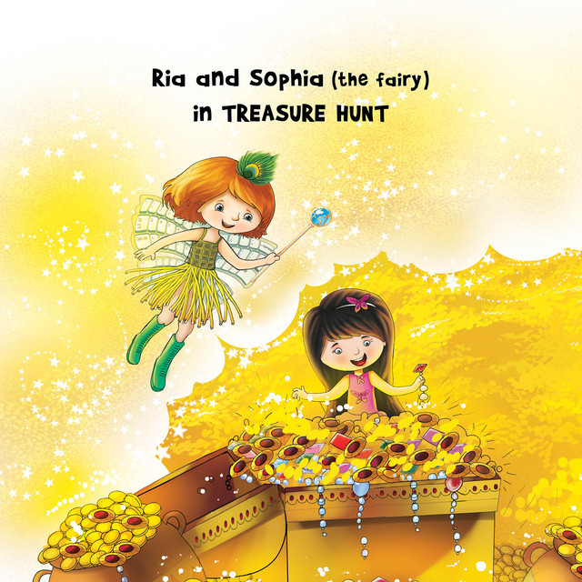 Ria and Sophia (the fairy) in Treasure Hunt, Ambica Ananthan