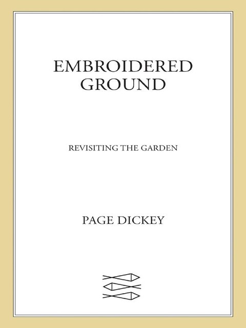 Embroidered Ground, Page Dickey