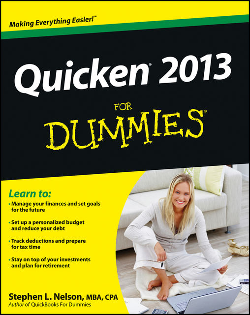 Quicken 2013 For Dummies, Stephen L.Nelson