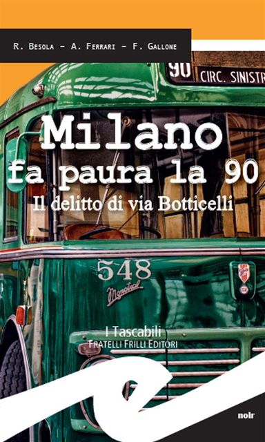 Milano fa paura la 90. Il delitto di via Botticelli, Riccardo Besola, Andrea Ferrari, Francesco Gallone