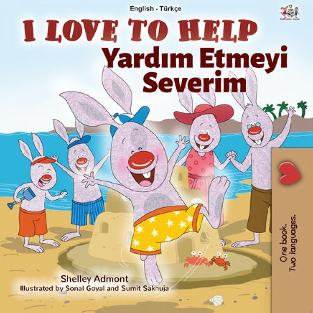 I Love to Help Yardım Etmeyi Severim, KidKiddos Books, Shelley Admont