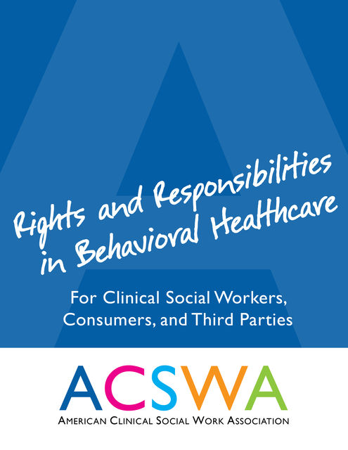 Rights and Responsibilities in Behavioral Healthcare, Robert Booth