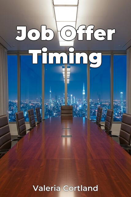 Job Offer Timing, Valeria Cortland