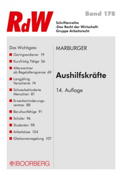 Aushilfskräfte, Horst Marburger