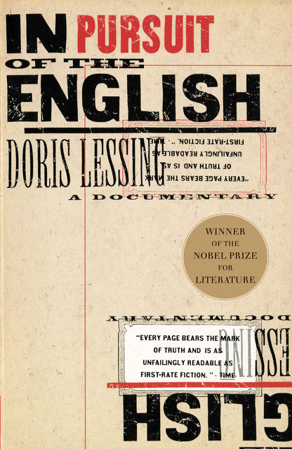 In Pursuit of the English, Doris Lessing