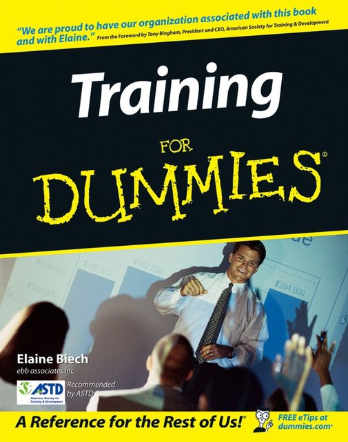 Training For Dummies, Elaine Biech