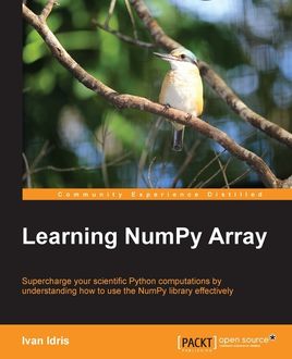 Learning NumPy Array, Ivan Idris