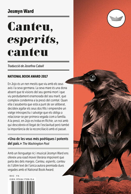 Canteu, esperits, canteu, Jesmyn Ward