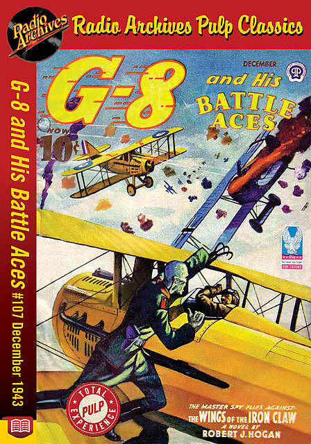 G-8 and His Battle Aces #107 December 19, Robert J.Hogan
