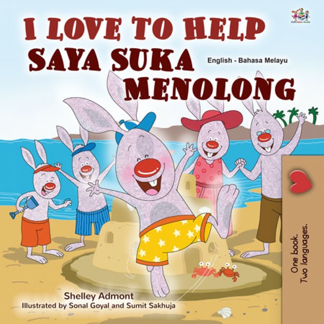 I Love to Help Saya Suka Menolong, Shelley Admont, KidKiddos Books