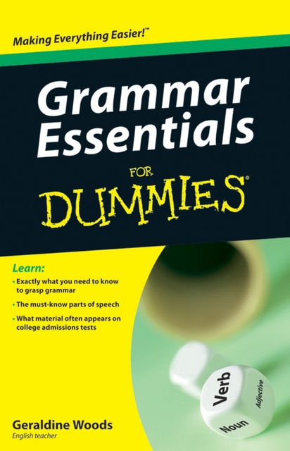 Grammar Essentials For Dummies, Geraldine Woods